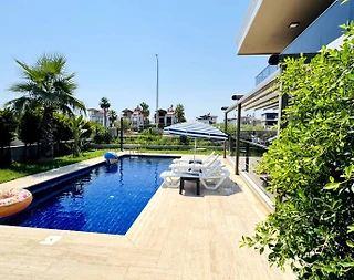 Serik Belek'te Muhteşem Doğada, Özel Havuzlu, Modern Villa - 5