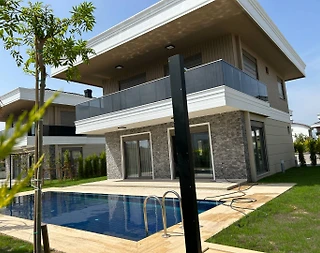 Serik Belek'te Plaja Yakın Konumda, Özel Havuzlu, Şık Villa - 4