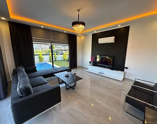 Serik Belek'te Lüks Tasarıma Sahip, Özel Havuzlu, Kiralık Villa - 5