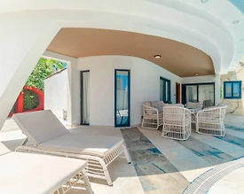 Serik Kadriye'de Geniş Ailelere Uygun, Özel Havuzlu, İkiz Villa - 3