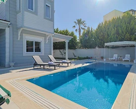 Serik Kadriye'de Geniş Ailelere Uygun, Özel Havuzlu, Konforlu Villa - 2