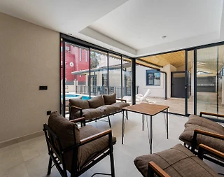 Serik Kadriye'de Kalabalık Ailelere Uygun, Özel Havuzlu, Modern Villa - 5