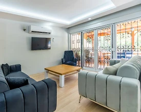 Serik Kadriye'de Merkeze Yakın, Konforlu, 9 Kişilik Villa - 3