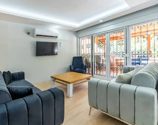Serik Kadriye'de Merkeze Yakın, Konforlu, 9 Kişilik Villa - 3