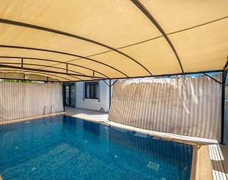 Serik Kadriye'de Modern Tasarımlı, Özel Havuzlu, Şık Villa - 5