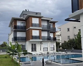 Serik Kadriye'de Site İçerisinde, Ortak Havuzlu, 1+1 Apart - 3