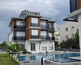 Serik Kadriye'de Site İçerisinde, Ortak Havuzlu, 1+1 Apart - 3