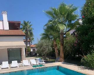 Serik Kadriye'de Site İçerisinde, Özel Havuzlu, Lüks Villa - 4