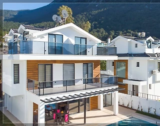 Fethiye Ölüdeniz'de Huzurlu Konumda, Özel Havuzlu, Lüks Villa - 4