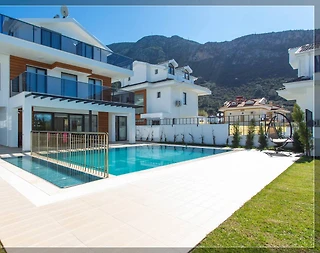 Fethiye Ölüdeniz'de Huzurlu Konumda, Özel Havuzlu, Lüks Villa - 3