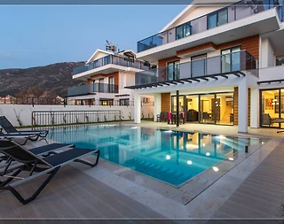 Fethiye Ölüdeniz'de Huzurlu Konumda, Özel Havuzlu, Lüks Villa - 1