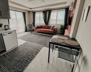 Seydikemer Cumhuriyet'de Doğa İçerisinde, 1+1, Kiralık Apart - 1