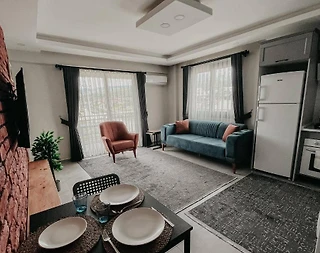 Seydikemer Cumhuriyet'de Sakin Konumda, 2 Kişilik, Ferah Apart - 1