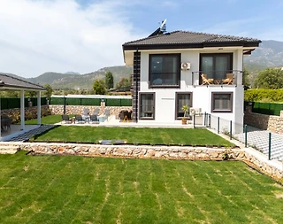 Seydikemer Eşen'de Huzur Dolu Doğada, Özel Havuzlu, 3+1 Villa - 5