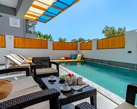 Seydikemer Gerişburnu'nda Huzurlu Doğada, Özel Havuzlu, Ferah Villa - 2