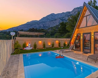 Seydikemer Karadere'de Muhteşem Manzaralı, Özel Havuzlu, 2+1 Bungalov - 3