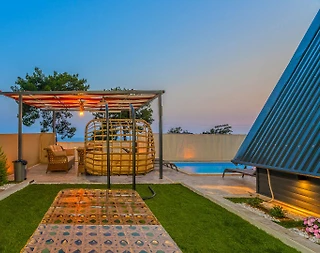 Seydikemer Karadere'de Muhteşem Manzaralı, Özel Havuzlu, 2+1 Bungalov - 5