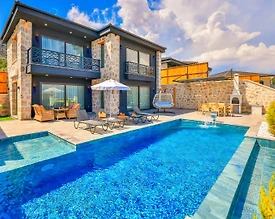 Seydikemer Karadere'de Doğa İçerisinde, Özel Havuzlu, Jakuzili Villa - 2