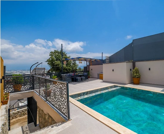 Seydikemer Karadere'de Muhteşem Doğada, Özel Havuzlu, 2+1 Villa - 1