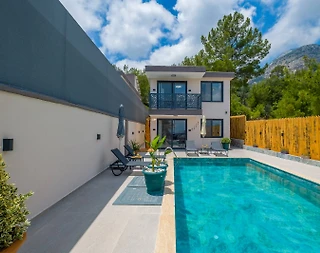 Seydikemer Karadere'de Muhteşem Doğada, Özel Havuzlu, 2+1 Villa - 5