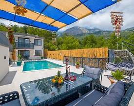 Seydikemer Karadere'de Muhteşem Doğada, Özel Havuzlu, 2+1 Villa - 2