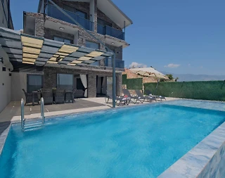 Muğla Seydikemer'de Kalabalık Ailelere Uygun, Özel Havuzlu, Kiralık Villa - 4