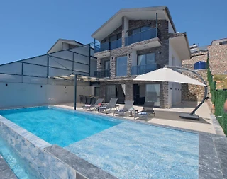 Muğla Seydikemer'de Kalabalık Ailelere Uygun, Özel Havuzlu, Kiralık Villa - 3