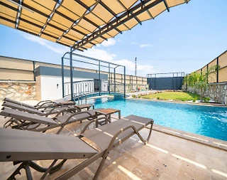Seydikemer Kumluova'da Modern Tasarımlı, Özel Havuzlu, Lüks Villa - 5