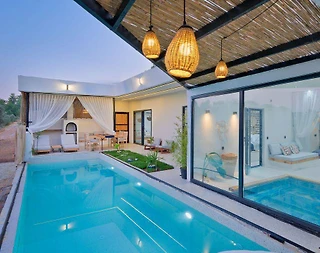 Seydikemer Yakabağ'da Muhteşem Doğada, Özel Havuzlu, Lüks Villa - 1