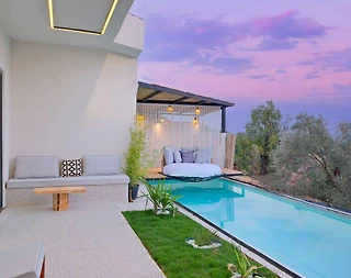 Seydikemer Yakabağ'da Muhteşem Doğada, Özel Havuzlu, Lüks Villa - 2