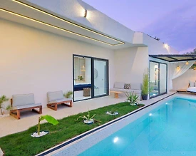 Seydikemer Yakabağ'da Muhteşem Doğada, Özel Havuzlu, Lüks Villa - 3