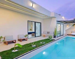 Seydikemer Yakabağ'da Muhteşem Doğada, Özel Havuzlu, Lüks Villa - 3