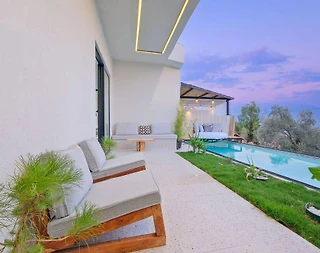 Seydikemer Yakabağ'da Muhteşem Doğada, Özel Havuzlu, Lüks Villa - 4