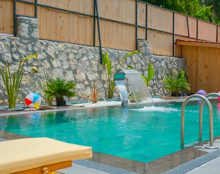 Seydikemer Yakaköy'de Doğa Manzaralı, Özel Havuzlu,Taş Villa  - 4