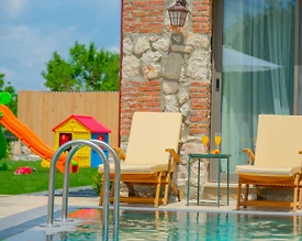Seydikemer Yakaköy'de Doğa Manzaralı, Özel Havuzlu,Taş Villa  - 3