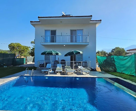 Seydikemer Çaltıözü'nde Sakin Doğada, Özel Havuzlu, Bahçeli Villa - 1