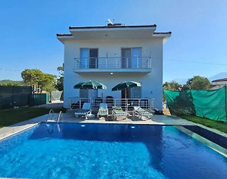 Seydikemer Çaltıözü'nde Sakin Doğada, Özel Havuzlu, Bahçeli Villa - 1