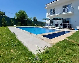 Seydikemer Çaltıözü'nde Sakin Doğada, Özel Havuzlu, Bahçeli Villa - 3