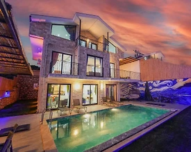 Muğla Seydikemer'de Sakin Konumda, Özel Havuzlu, Saunalı Villa - 2