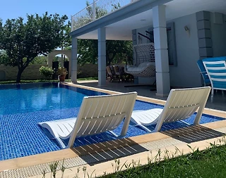 Çeşme Şifne'de Denize Yakın Konumda, Özel Havuzlu, Lüks Villa - 2