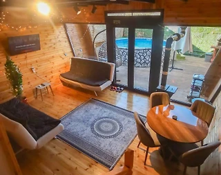 Sapanca Muradiye'de Huzurlu Doğada, Isıtmalı Havuzlu, 1+1 Bungalov - 5