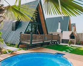 Sapanca Şükriye'de Doğa İçinde, Özel Havuzlu, Şömineli Bungalov - 2