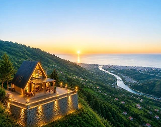 Rize Ardeşen'de Doğa İle İç İçe, 4 Kişilik, Konforlu Bungalov - 1