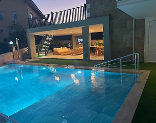 Manavgat Evrenseki'de Sakin Konumda, Özel Havuzlu, Şık Villa - 1