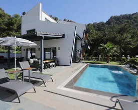 Marmaris Turunç'ta Enfes Doğa İçerisinde, Özel Havuzlu, Modern Villa - 3