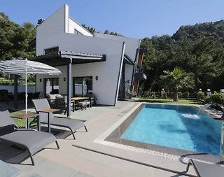 Marmaris Turunç'ta Enfes Doğa İçerisinde, Özel Havuzlu, Modern Villa - 3