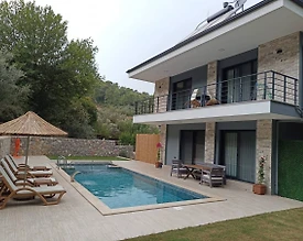 Ula Gökçe'de Doğa İçerisinde, Özel Havuzlu, Kiralık Villa - 2