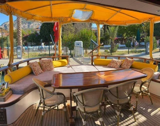 Fethiye Göcek'in Masmavi Sularında, 3 Kamaralı, Konforlu Gulet - 3