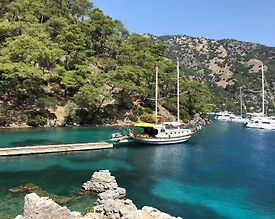 Fethiye Göcek'in Masmavi Sularında, 3 Kamaralı, Konforlu Gulet - 2
