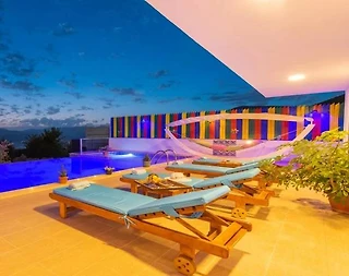 Kaş Üzümlü'de Doğa İçerisinde, Özel Havuzlu, 4 Kişilik, Konforlu Villa - 4